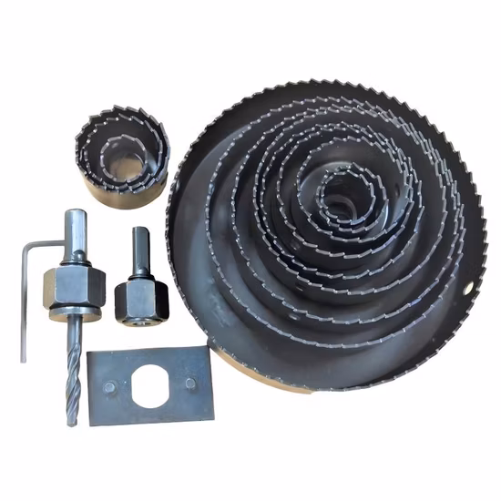 Steel Iron Pipe Drill Bit Hole Saw Cutter for Hot Tapping