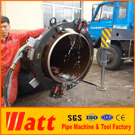 Split Frame Pipe Cutting and Beveling Machine Cold Tube Cutter